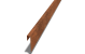 Cortenstaal overzetprofiel 15x5x5cm (lengte 240 cm)