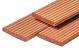 Bangkirai hardhout vlonderplank 2,1 x 14,5 x 395cm