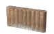 Palissadeband rond 8x25 bruin