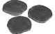 Stapsteen - Spotted Bluestone Soft finish Ø 40 cm x 3 cm