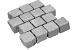 Tibet Dark Grey (G654) Gevlamd 10x10x8 cm grijs