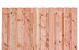 Tuinscherm/Schutting Zwarte Woud  180 x 130 cm - lariks