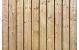 Tuinscherm vuren geïmp. 21 planks (19+2) - Azewijn 180x180cm - schutting