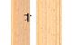 Deur Douglas dubbel, geschaafd 169.7x201 - DICHT