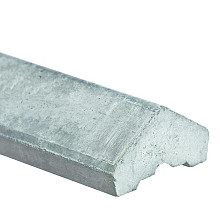 Betonafdekkap voor alle platen grijs (lengte in het werk aan te passen)