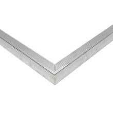 Aluminium daktrim standaard buitenhoek 60x64mm