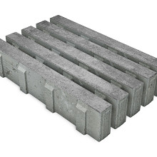 Piedra Eco - 60x40x12 Zwart
