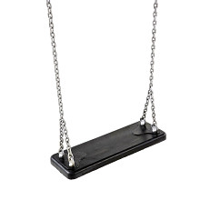 Speelgarnituur - Rubber schommelzitje met ketting