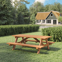 Hardhouten picknicktafel - Business