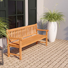 Teak tuinbank - Bretagne 120cm