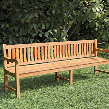 Teak tuinbank - Bretagne 250 cm