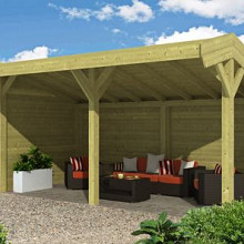 DHZ Kapschuur Tongeren vuren - 600x300cm (2 colli)