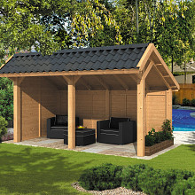 Bergen L Type 2 - Potdekselplank blank