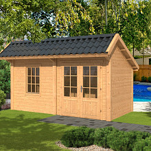 Bergen L Type 4 - Potdekselplank blank