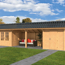 Bergen L Type 12 - Potdekselplank blank