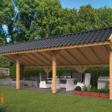 Bergen XL Type 5 - Potdekselplank blank