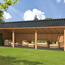 Bergen XL Type 6 - Potdekselplank blank