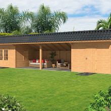 Bergen XL Type 12 - Potdekselplank blank