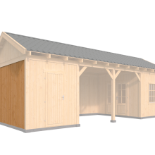 Wandmodule type R - 2980x2300mm