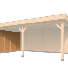 Zijwandmodule type T - 3480x2300mm