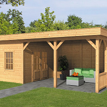 Oslo L Type 8 - Potdekselplank blank