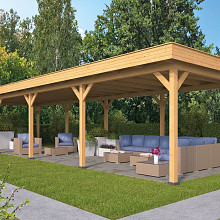 Oslo XL Type 9 - Potdekselplank blank