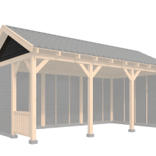 Topgevel type Y Hamar L - 2980x2300mm