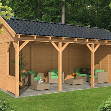 Hamar L Type 6 - Potdekselplank blank