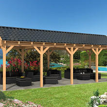 Hamar L Type 9 - Potdekselplank blank