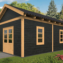 Hamar XL Type 4 - Potdekselplank zwart