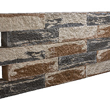 Splitton combi 12x15x60 - Bruin/Beige/Zwart