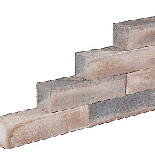 Lineablock 15x15x60 Bruin/Beige/Zwart