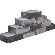 Tumbelwall 30x20x10cm Grijs Genuanceerd