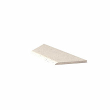 Zwembadrand hoek Links (100/60x40x5 cm) CREME
