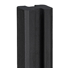 Berton©-E-sleufpaal Vecht antraciet gecoat 10 x 10 x 294 cm eindmodel