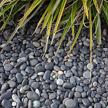 Beach pebbles zwart 16/25mm 750KG MBB