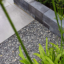 Beach pebbles zwart 5-8 - 1500KG - BB