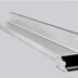 Side Drain 75 grijs aluminium - lengte 1000mm