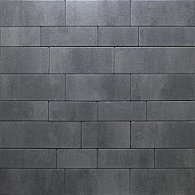 Preston facetto baneverband 8cm Antraciet gevlamd