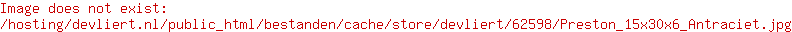 Preston 15x30x6 Antraciet