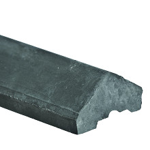 Betonafdekkap voor alle platen antraciet (lengte in het werk aan te passen)  x 180