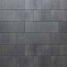 Preston facetto 20x10x6 Antraciet gevlamd