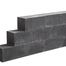 Lineablock 15x15x45 Antraciet