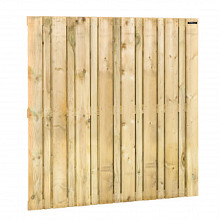 Tuinscherm Linia 180 Premium, 180 x 180 cm, groen geïmpregneerd - schutting