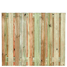 Tuinscherm geïmp. 21 planks (19+2) - Enschede 150x180cm - schutting