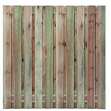 Tuinscherm geïmp. 21 planks (19+2) - Haaksbergen 180x180cm (15mm) - schutting