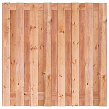 Tuinscherm Red Class Wood (15+2) 17-pl. - Marrakesh 180x180cm - schutting