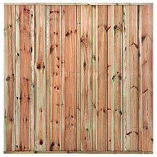 Tuinscherm geïmpregneerd 19 planks - Monaco H180xB180cm - schutting