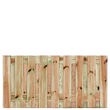 Tuinscherm geïmp. 19 planks (17+2) - Vasse 90x180cm - schutting