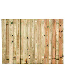 Tuinscherm geïmp. 19 planks (17+2) - Vasse 130x180cm - schutting